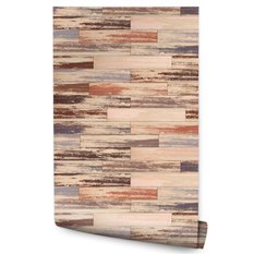 Tapeta Kolorowe Deski w Stylu RETRO Wzór Do Biura 53x1000  - Miniaturka zdjęcia nr 1