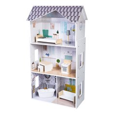 Domek dla lalek z meblami Rezydencja Grace Ecotoys - Miniaturka zdjęcia nr 1