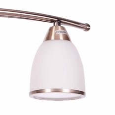 Lampa sufitowa K-JSL-8090/3 AB SAMIRA 50x25x22 cm do salonu lub pokoju patyna - Miniaturka zdjęcia nr 5