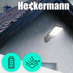 Lampa solarna zewnętrzna Heckermann XT-200W - Miniaturka zdjęcia nr 5