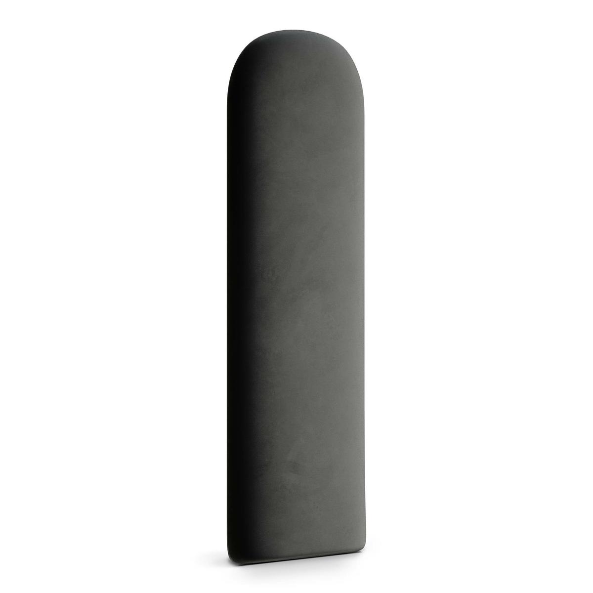 Panele tapicerowane 30x80 cm na ścianę płotek grafitowy magic velvet nr. 3