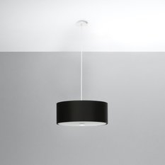 Żyrandol SKALA 30 102x30x30cm nowoczesna czarna lampa wisząca E27 do salonu - Miniaturka zdjęcia nr 2