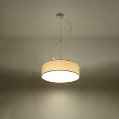 Lampa wisząca ARENA 35 biała 111x35x35cm nowoczesna E27 do salonu - Miniaturka zdjęcia nr 3