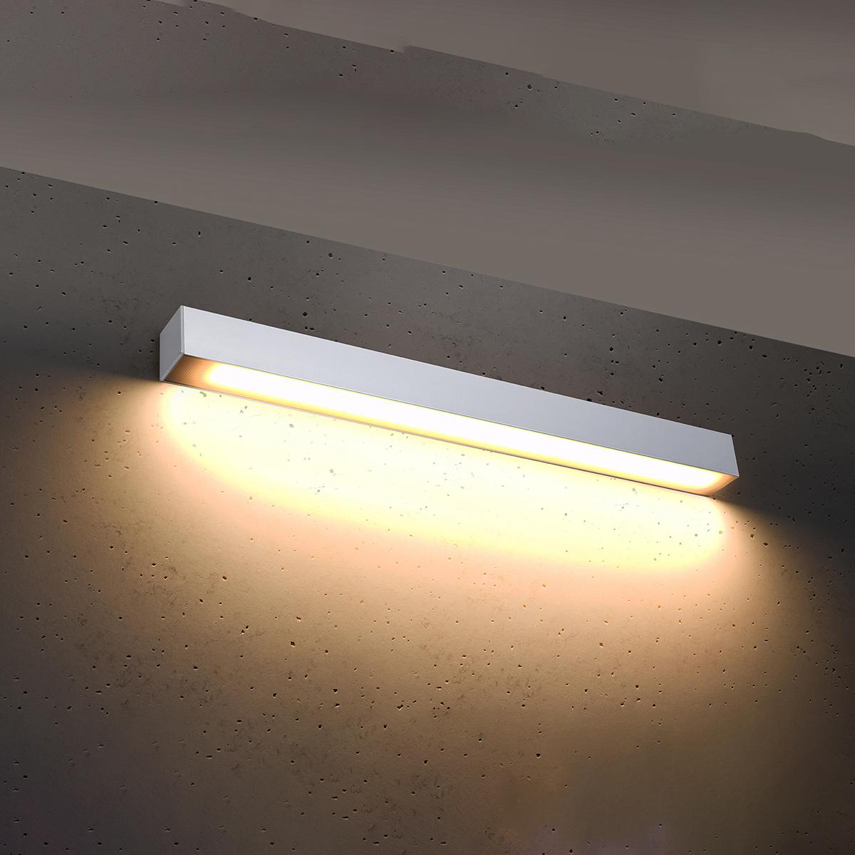 Kinkiet PINNE 67 biały 3000K 6x6x67cm nowoczesna lampa LED do salonu nr. 3