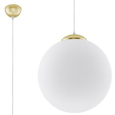 Lampa wisząca UGO 40 złota 130x40x40cm nowoczesna E27 do salonu - Miniaturka zdjęcia nr 1