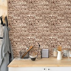 Tapeta napisy typografia kawa do kuchni i jadalni  - Miniaturka zdjęcia nr 5