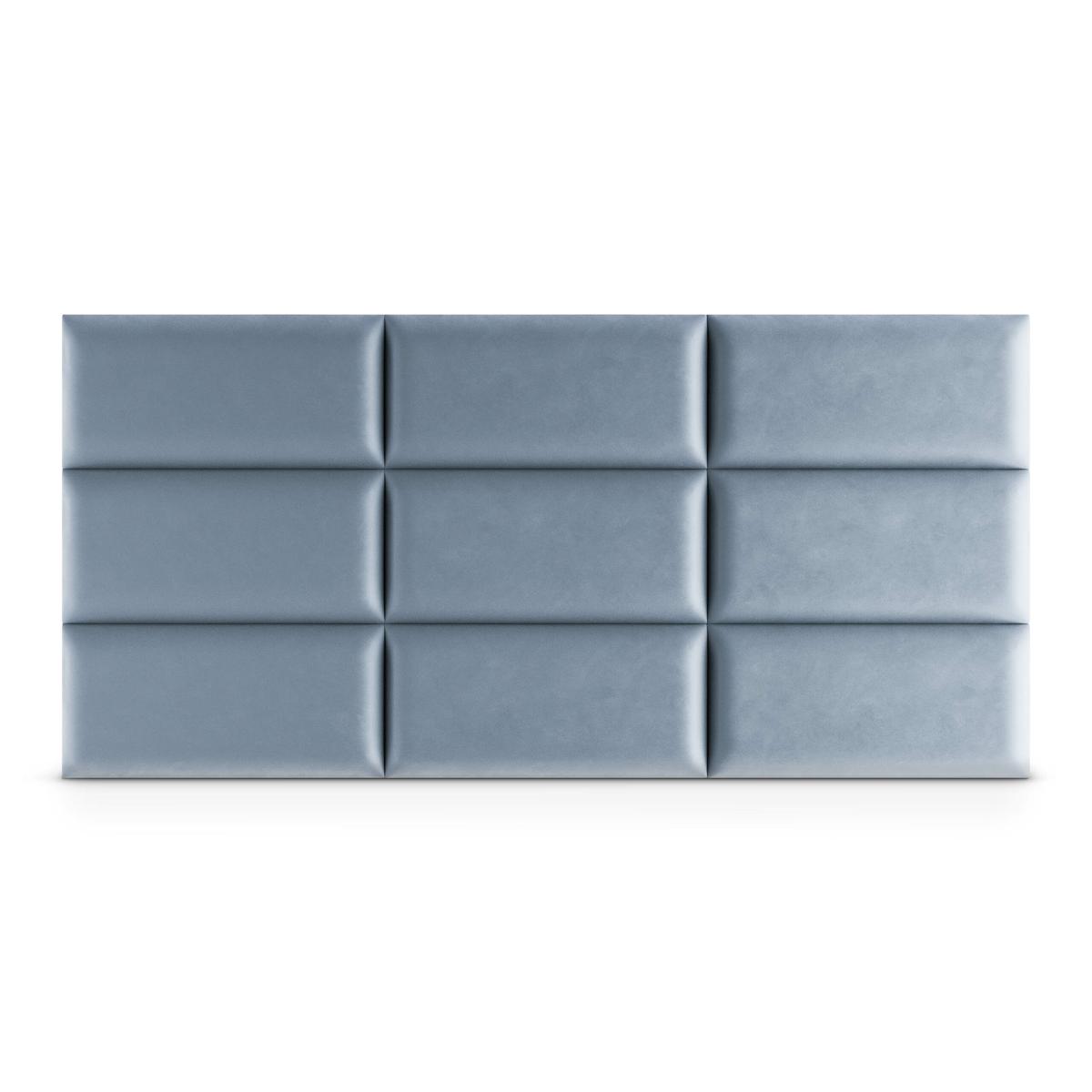 Panele tapicerowane 70x30 na ścianę magic velvet błękitny nr. 4