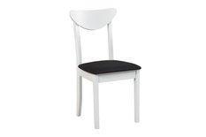 Krzesło drewniane VESTA 87x42x43 cm drewniane bukowe do jadalni białe - Miniaturka zdjęcia nr 1