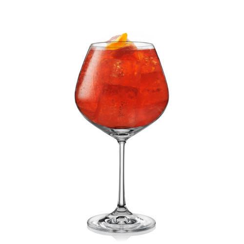 Kieliszki Bohemia Viola zestaw kieliszków do Aperol Spritz na prezent do barku przezroczyste  nr. 2