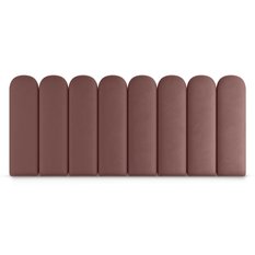 Panele tapicerowane 30x100 cm na ścianę płotek brudny róż - Miniaturka zdjęcia nr 4