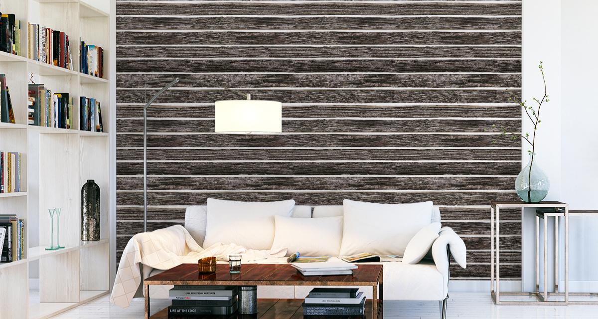 Tapeta Do Salonu DESKI DREWNIANE w Stylu Vintage 53x1000  nr. 5