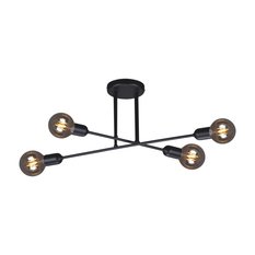 Lampa sufitowa K-4382 SITYA BLACK 66x26x43 cm do salonu lub pokoju czarny