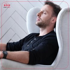 Fotel uszak bujany grochy przedszkole żłobek - Miniaturka zdjęcia nr 4