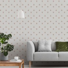 Tapeta GEOMETRYCZNA Minimalistyczne Trójkąty Wzór 53x1000  - Miniaturka zdjęcia nr 4