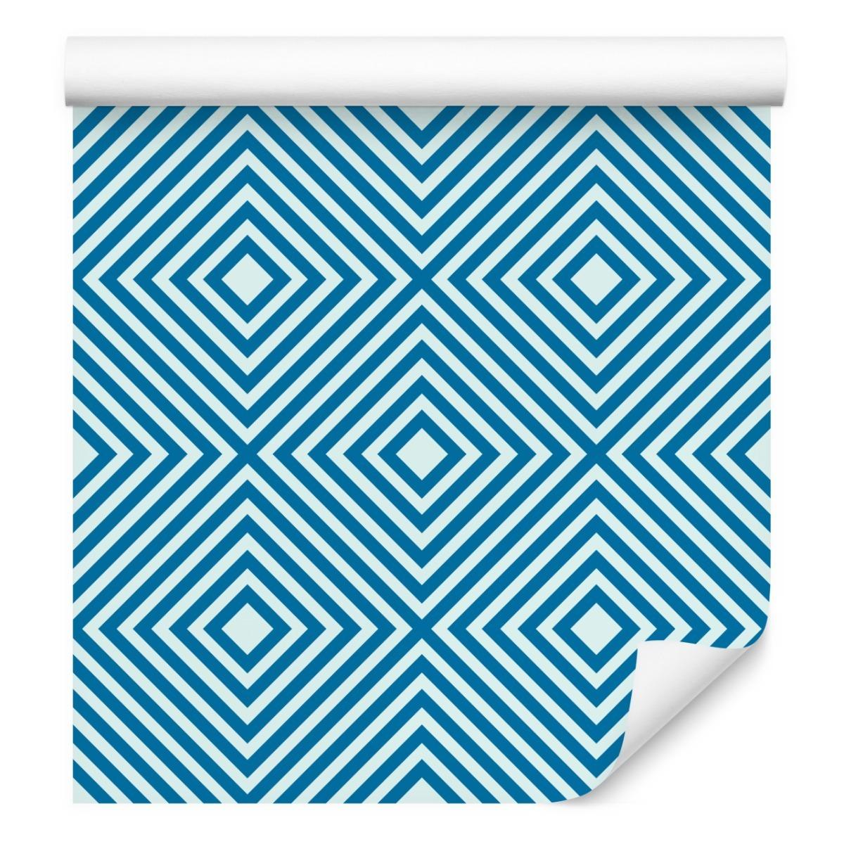Tapeta Do Salonu Wzór GEOMETRYCZNY Efekt 3D Ozdoba 53x1000  nr. 4
