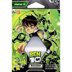 BEN 10 KARCIANA GRA KOLEKCJONERSKA BANDAI - TALIA STARTOWA - STARTER A - Miniaturka zdjęcia nr 1