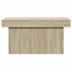 Stolik kawowy 80x55x40 cm dąb sonoma elegancki do salonu - Miniaturka zdjęcia nr 5