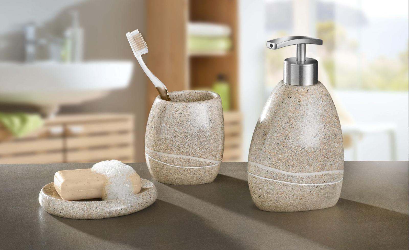 Kleine Wolke Stones Kubek łazienkowy ciemny szary nr. 2