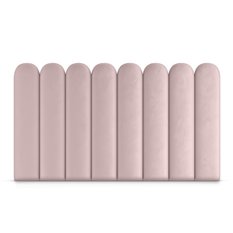 Panele tapicerowane 20x60 cm na ścianę płotek różowy - Miniaturka zdjęcia nr 4