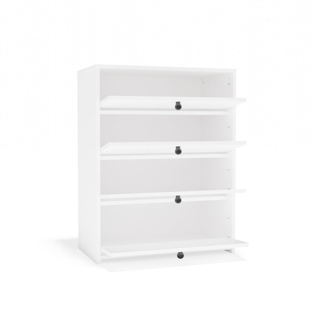 Szafka na obuwie Loka 85x66x36 cm do przedpokoju biała nr. 14