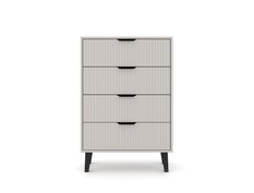Komoda Scandi 102,5x70x39 cm do salonu sypialni slim kaszmir - Miniaturka zdjęcia nr 4