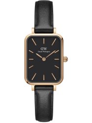 ZEGAREK DAMSKI DANIEL WELLINGTON DW00100435 - Quadro Pressed Sheffield Rose Gold 20mm + BOX