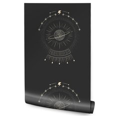 Tapeta Młodzieżowa PLANETY Gwiazdy Abstrakcja Boho  - Miniaturka zdjęcia nr 1