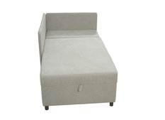 Sofa dla dzieci Viluś 106x75x80 cm narożnik jednoosobowy do pokoju z funkcją spania i przechowywania beżowy - Miniaturka zdjęcia nr 6