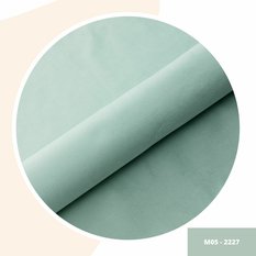 Panele tapicerowane 30x80 cm  na ścianę płotek miętowy magic velvet - Miniaturka zdjęcia nr 6