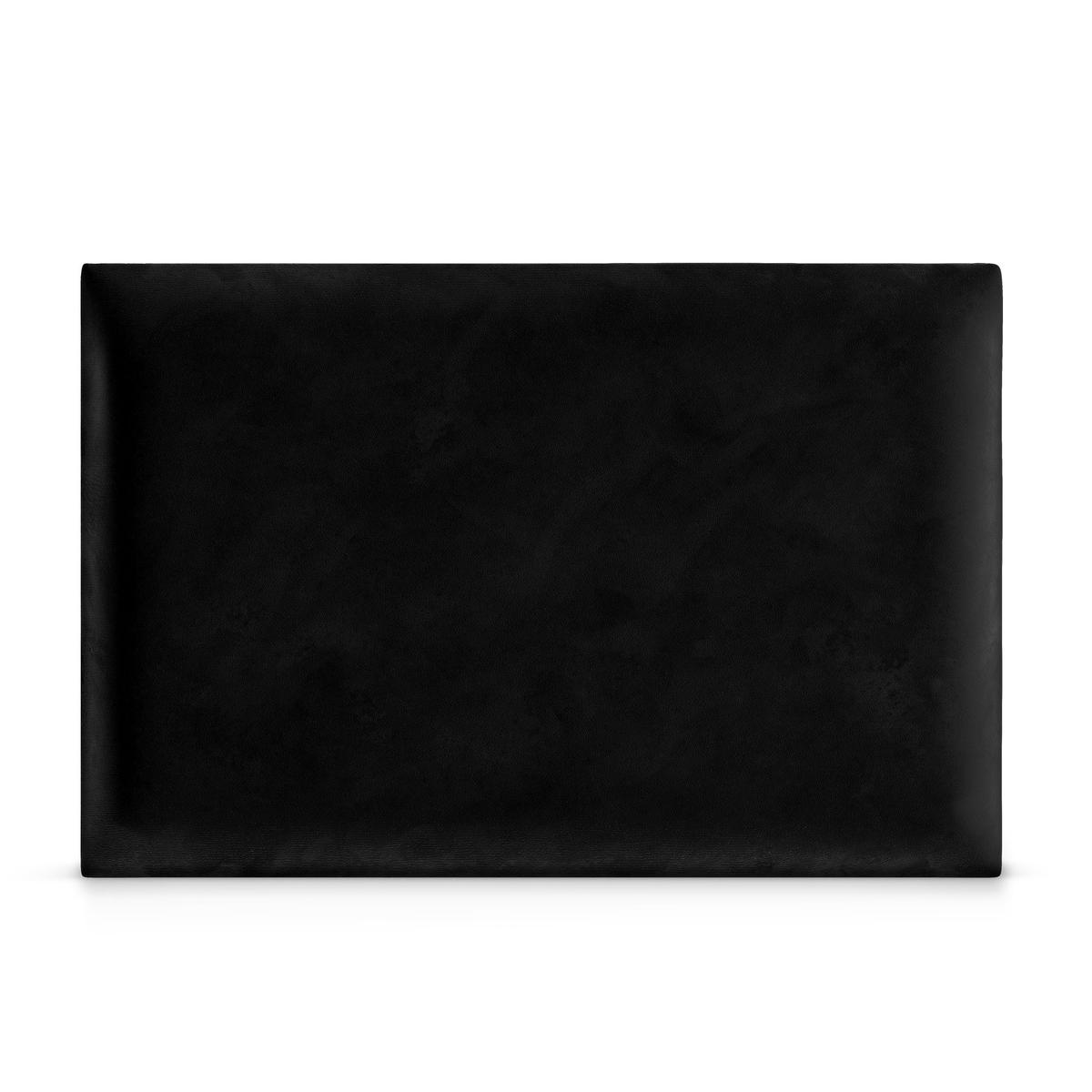 Panele tapicerowane 60x40 cm na ścianę prostokąt czarny nr. 2