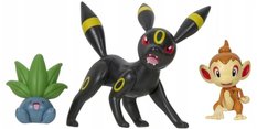 Figurki POKEMON 3-pak oddish + chimchar + umbreon dla dziecka  - Miniaturka zdjęcia nr 2