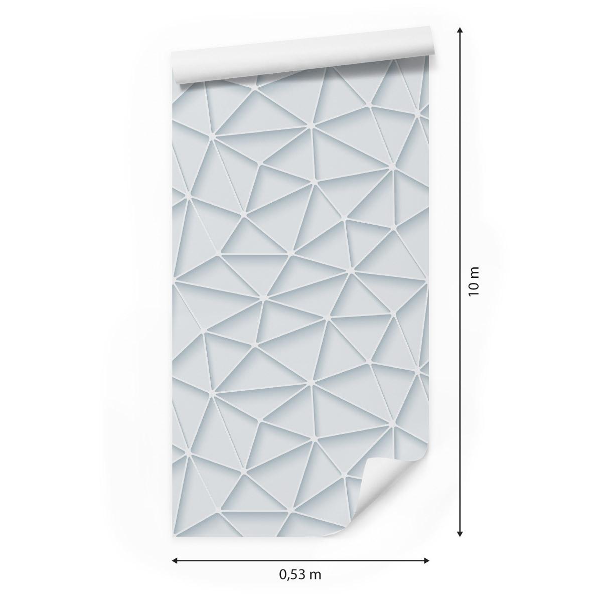 Tapeta nowoczesna, geometryczna, 3D, do salonu  nr. 2