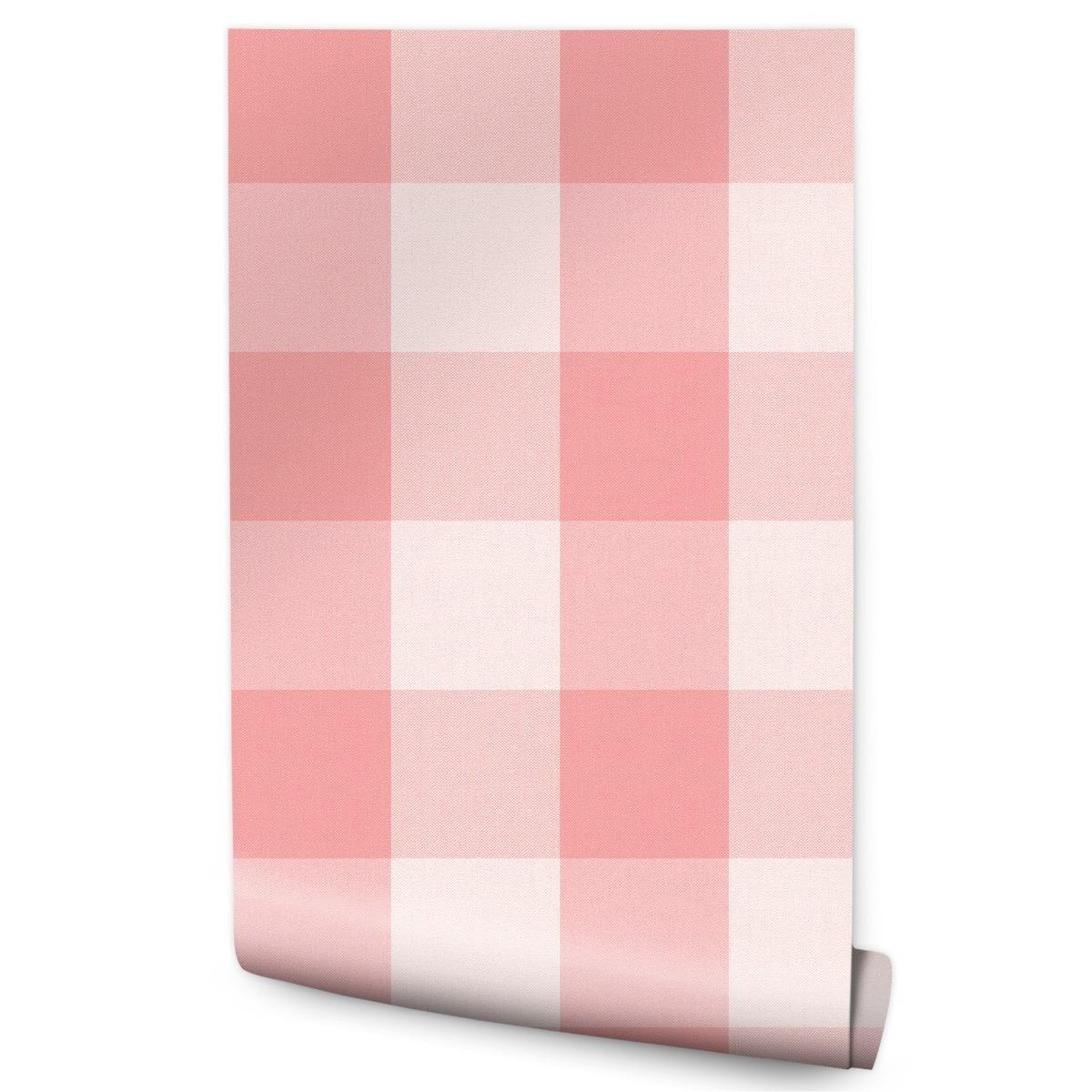 Tapeta Pastelowa KRATA Minimalistyczny Wzór Dekor 53x1000 