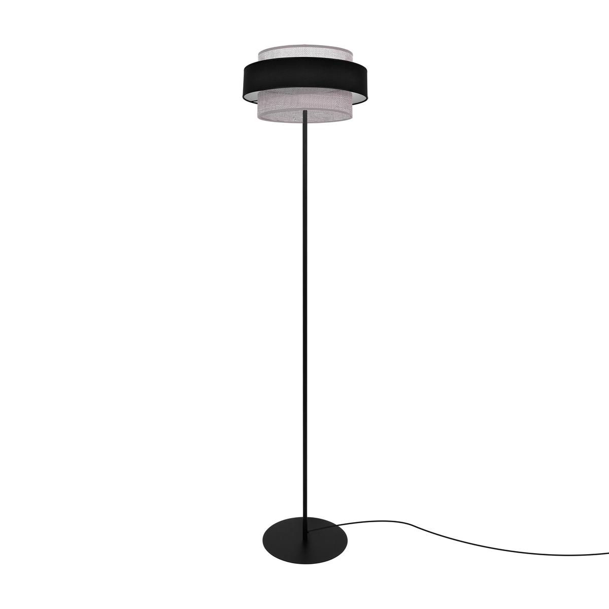 Lampa podłogowa K-5175 ETELA 40x164x40 cm do salonu lub pokoju czarny/szary nr. 1