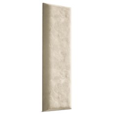  Panele tapicerowane 60x15 cm na ścianę magic velvet kremowy  - Miniaturka zdjęcia nr 1