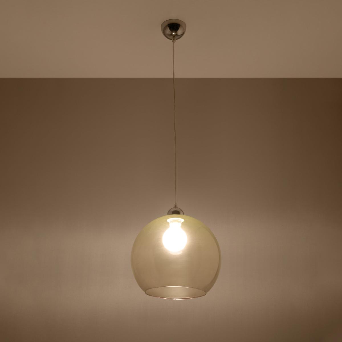 Lampa wisząca BALL szampański 120x30x30cm nowoczesna E27 do salonu nr. 3