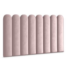 Panele tapicerowane 20x100 cm na ścianę płotek różowy  - Miniaturka zdjęcia nr 1