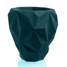 Donica Geometric Dark Turquoise Poli 13 cm - Miniaturka zdjęcia nr 3