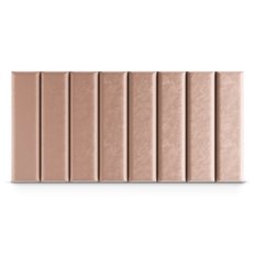 Panele tapicerowane 80x20 na ścianę magic velvet różowy - Miniaturka zdjęcia nr 4