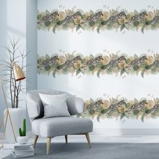 Tapeta w Rolce 10m ZEBRY Liście Tropikalne Natura  - Miniaturka zdjęcia nr 6