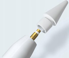 Wymienna końcówka do Apple Pencil 1 i 2 generacji PENCIL Tips iPad biała - Miniaturka zdjęcia nr 4