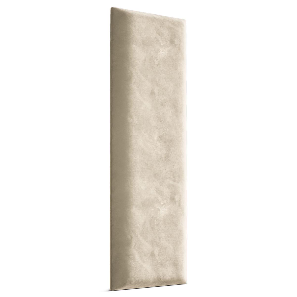 Panele tapicerowane 70x15 cm na ścianę magic velvet kremowy