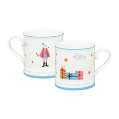 Kubek 380 ml Ambition Ballet porcelanowy niebieski do kuchni - Miniaturka zdjęcia nr 1