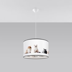 Lampa wisząca KITTY 40 95x40x40cm nowoczesna E27 do salonu - Miniaturka zdjęcia nr 2