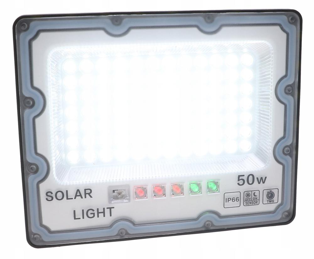 HALOGEN Lampa SOLARNA LED 50W Uliczna Pilot Czujnik ZMIERZCHU 5912 nr. 6