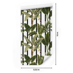 Tapeta Ścienna Tropikalne DRZEWA Natura Dekoracja 53x1000  - Miniaturka zdjęcia nr 2