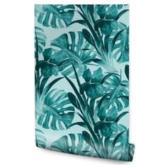 Tapeta W Rolce MONSTERA Liście Tropikalne Rośliny 53x1000  - Miniaturka zdjęcia nr 1