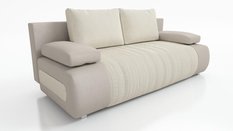 Kanapa Mia 82x204x96 cm do salonu rozkadana poso + paros beżowy - Miniaturka zdjęcia nr 1