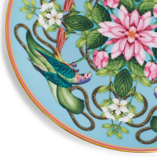 Talerz 20 cm Menagerie Wonderlust Wedgwood kolorowy do jadalni nr. 5