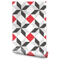 Tapeta Modernistyczna MOZAIKA Wzory Geometryczne 53x1000  - Miniaturka zdjęcia nr 1